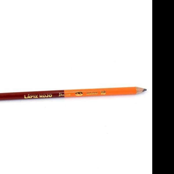 LAPIZ GRAFITO DUPLO CROJO TRIANGULAR NORMA 534900 E.10 C.48